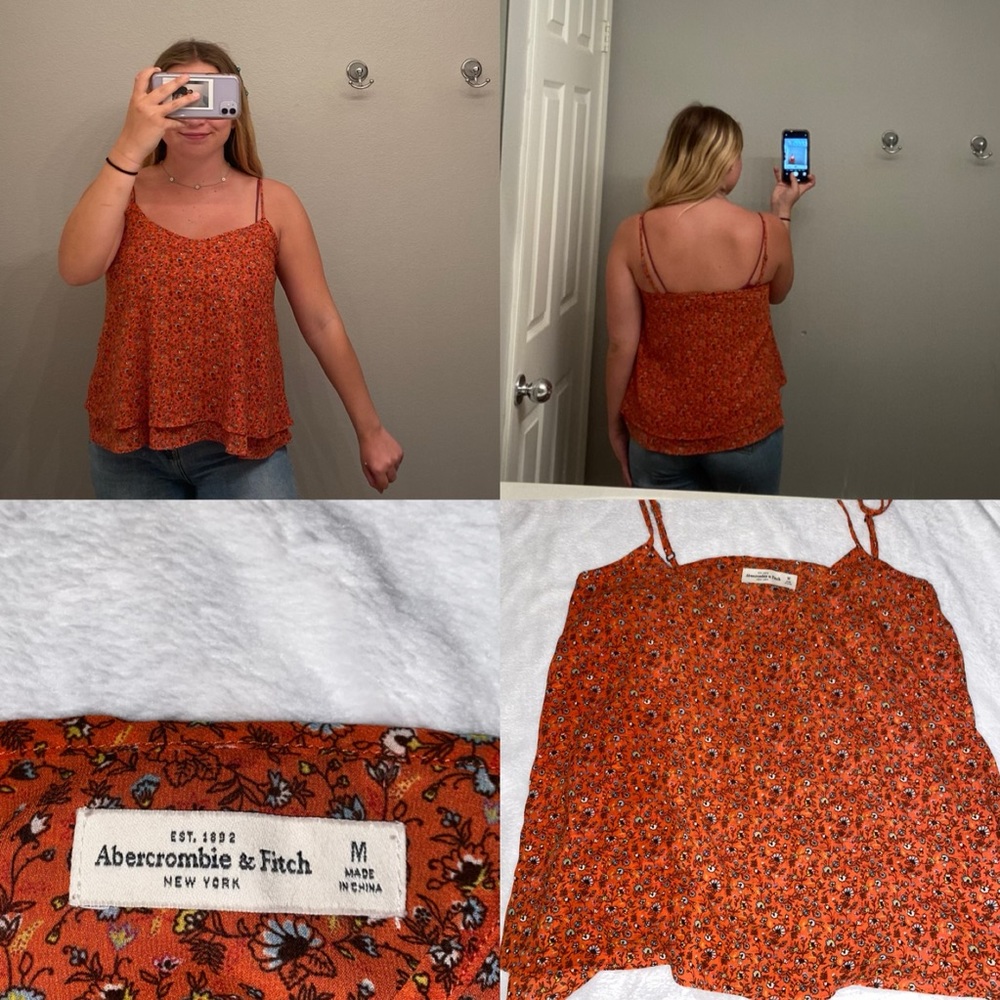 cute abercrombie & fitch floral top